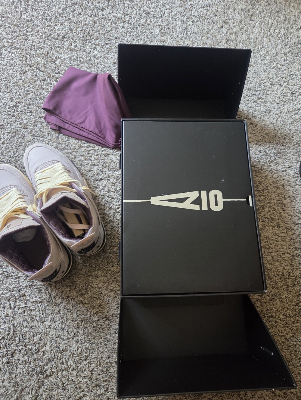 A Ma Maniere x Jordan 4 While You Were Sleeping - Picture 6 of 6